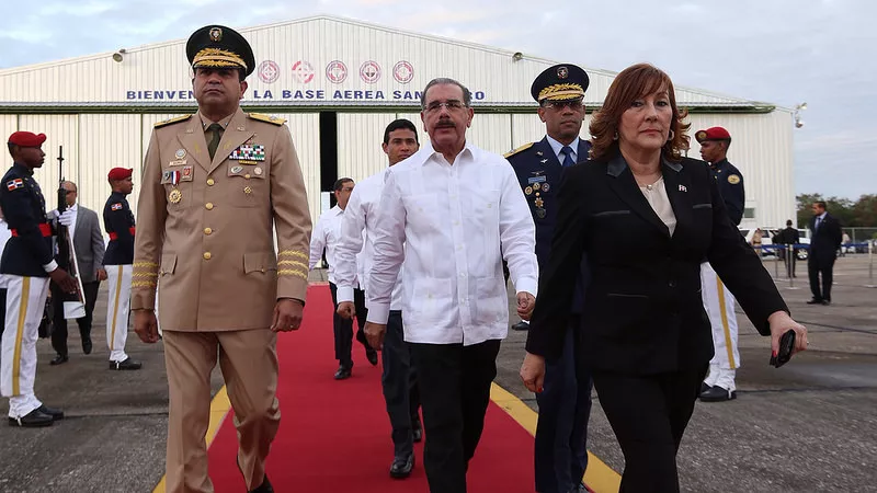 Danilo Medina llega a Belice para participar en Cumbre del Sica