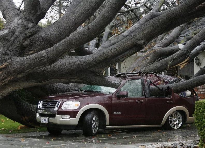 APTOPIX California Storms