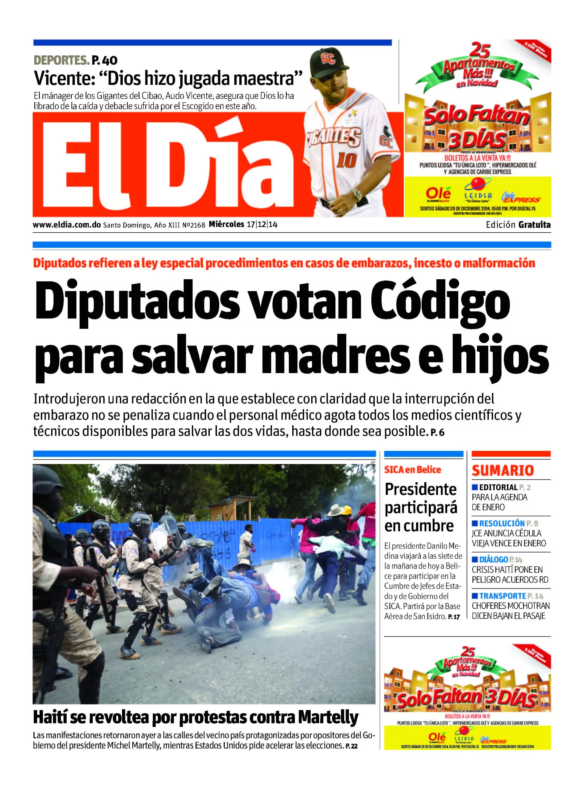 Portada impresa