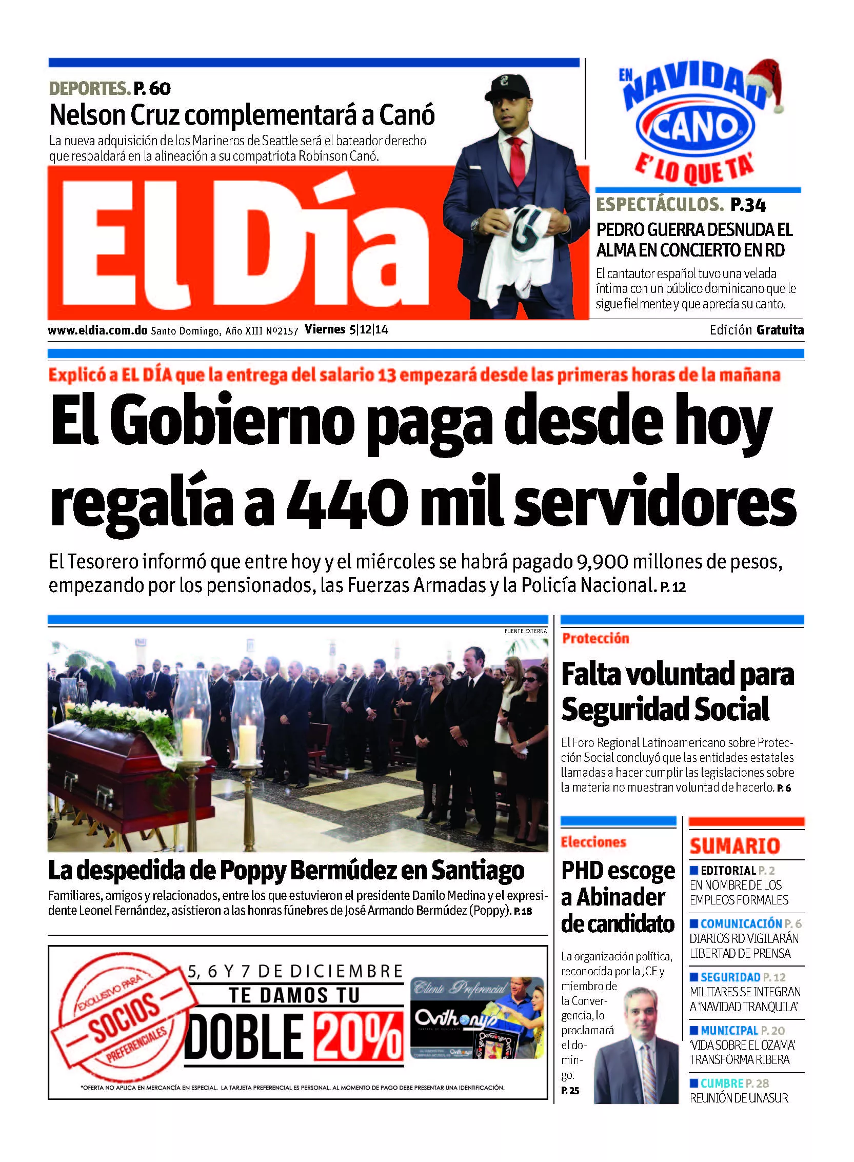 Portada impresa