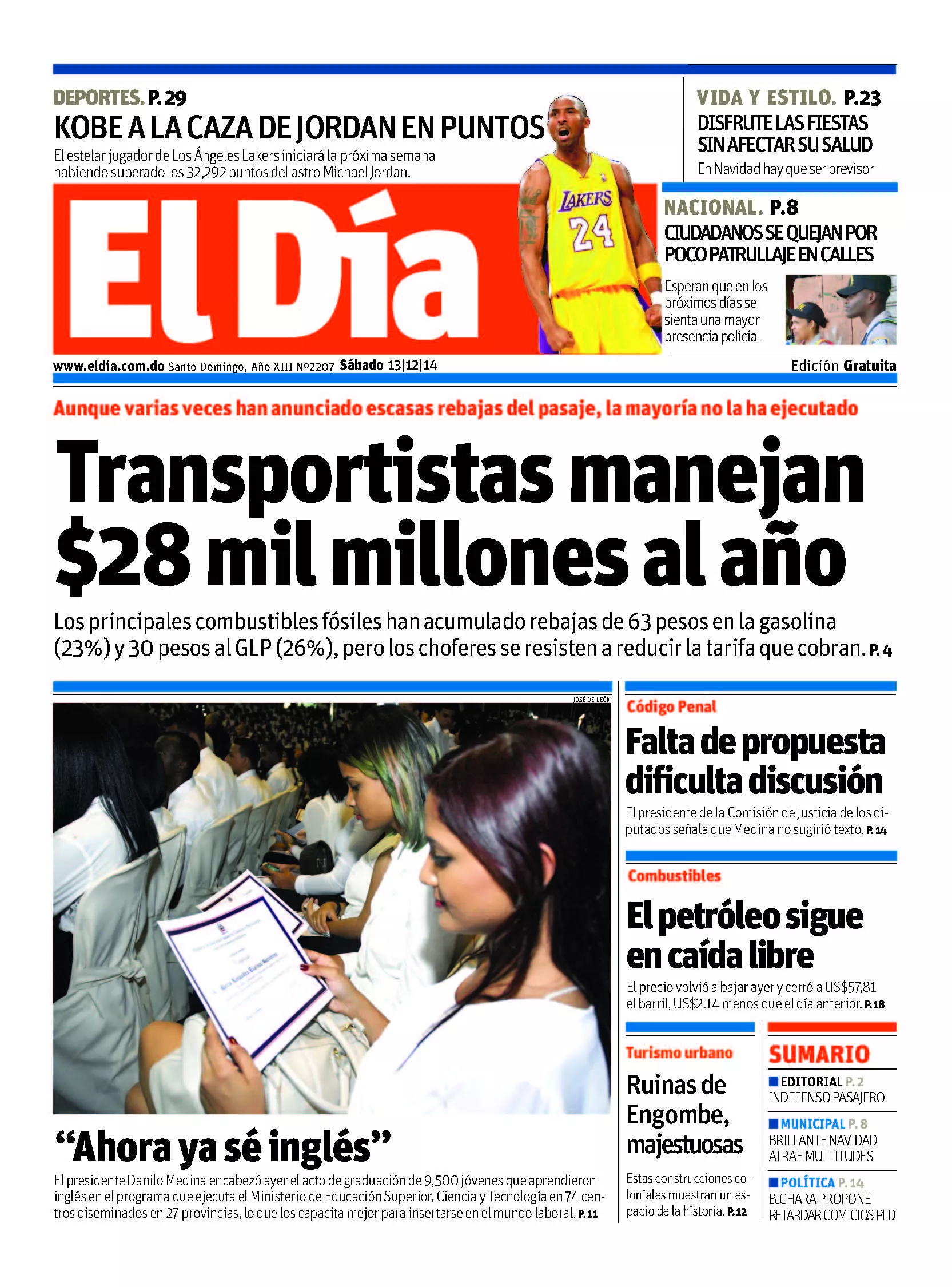 Portada impresa