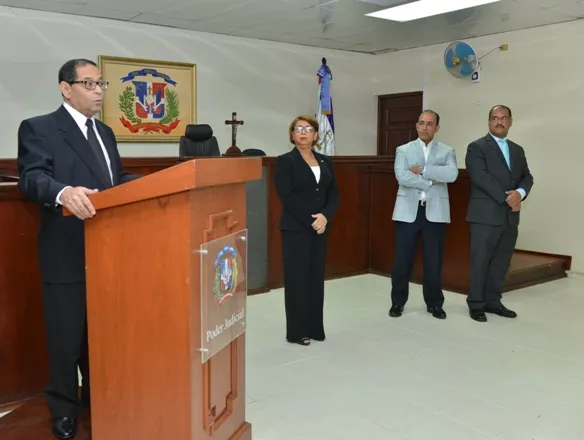 Poder Judicial habilita dos nuevas salas en jurisdicción civil de la Provincia Santo Domingo