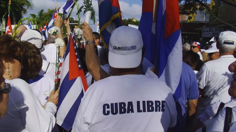 Exilio de Miami anuncia protestas en rechazo a normalización  de relaciones diplomáticas Cuba-EE.UU.