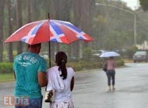 Onda tropical provocará chubascos dispersos en horas de la tarde