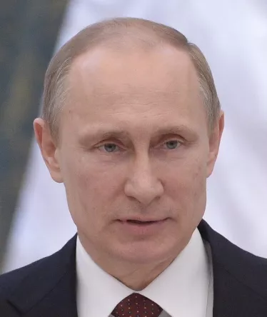 VLADIMIR PUTIN EN EL KREMLIN