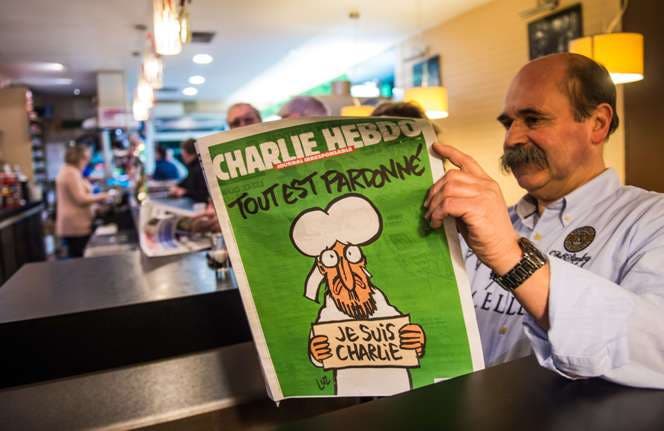 La imagen de Mahoma en “Charlie Hebdo” divide de nuevo a la prensa mundial
