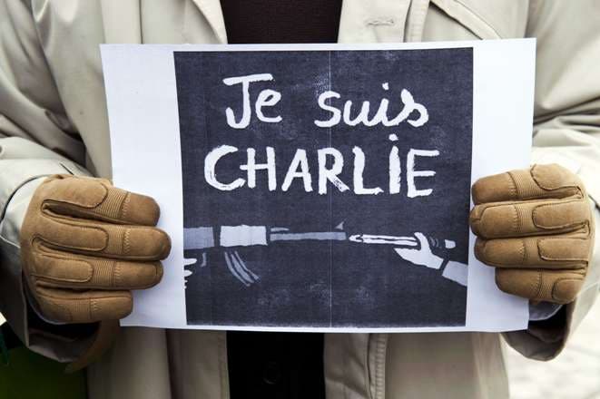 Mahoma con pancarta «Je suis Charlie» será la portada del próximo Charlie Hebdo