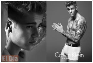 Justin Bieber, nueva imagen de Calvin Klein