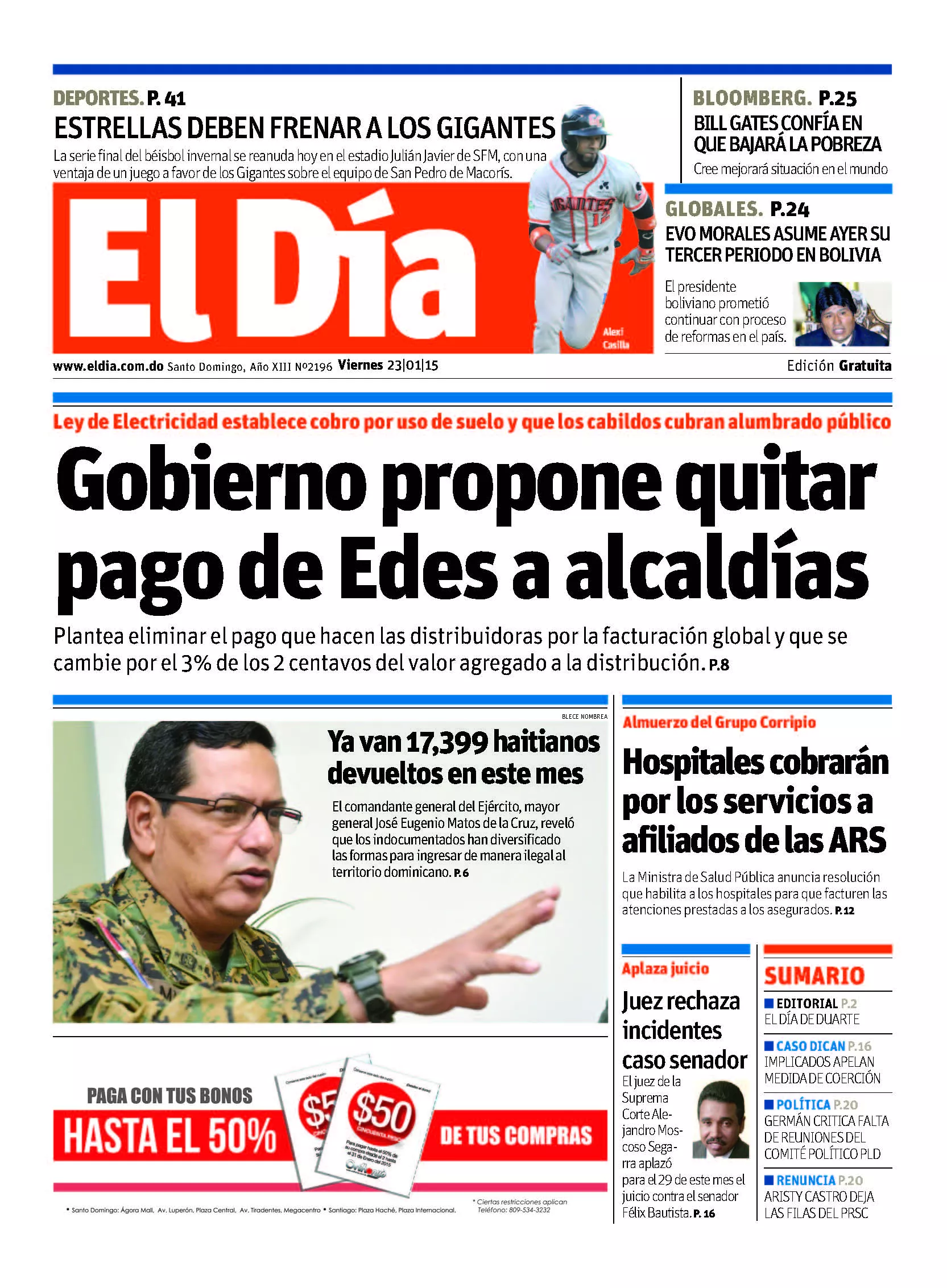 Portada impresa