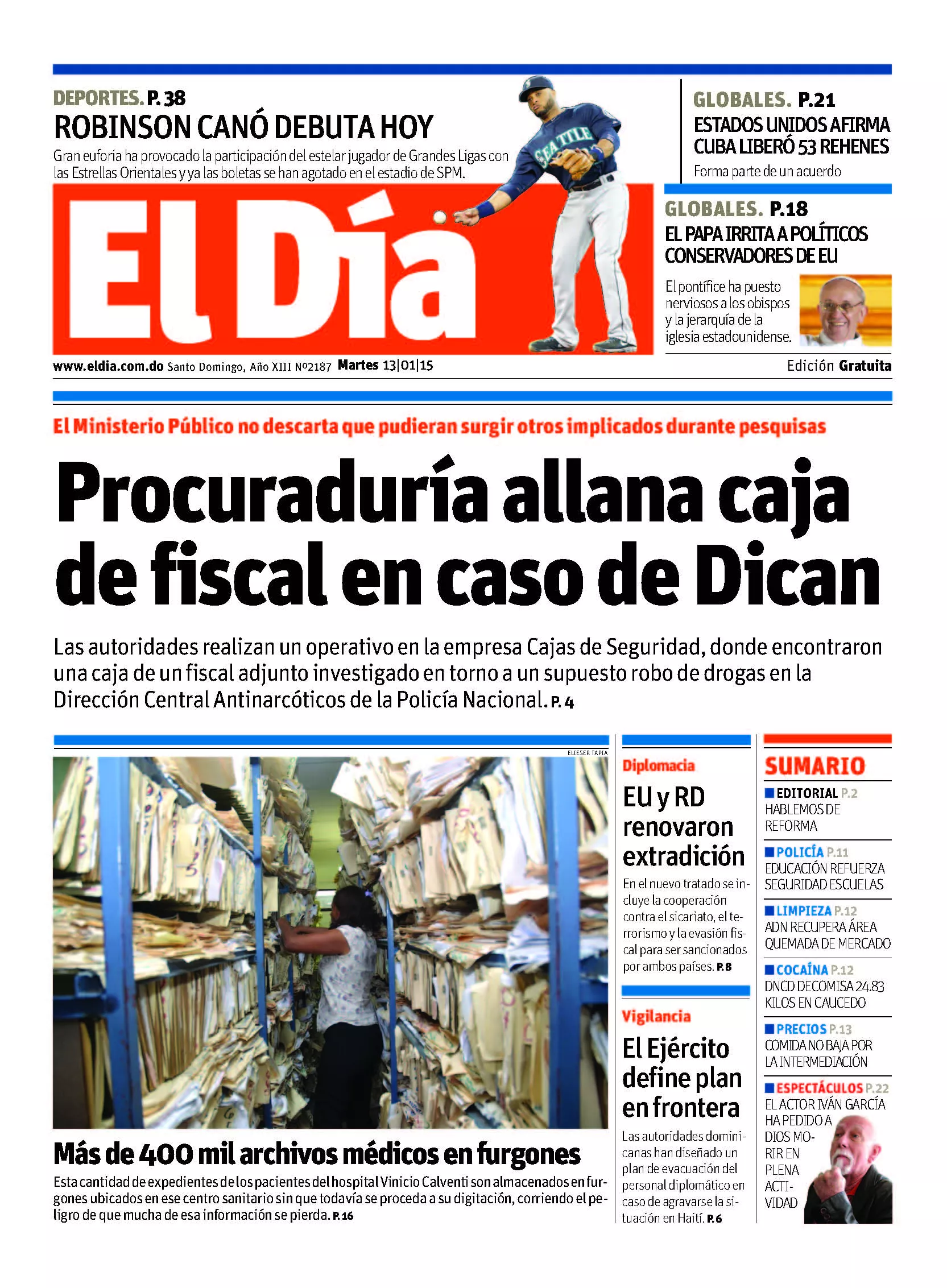 Portada impresa