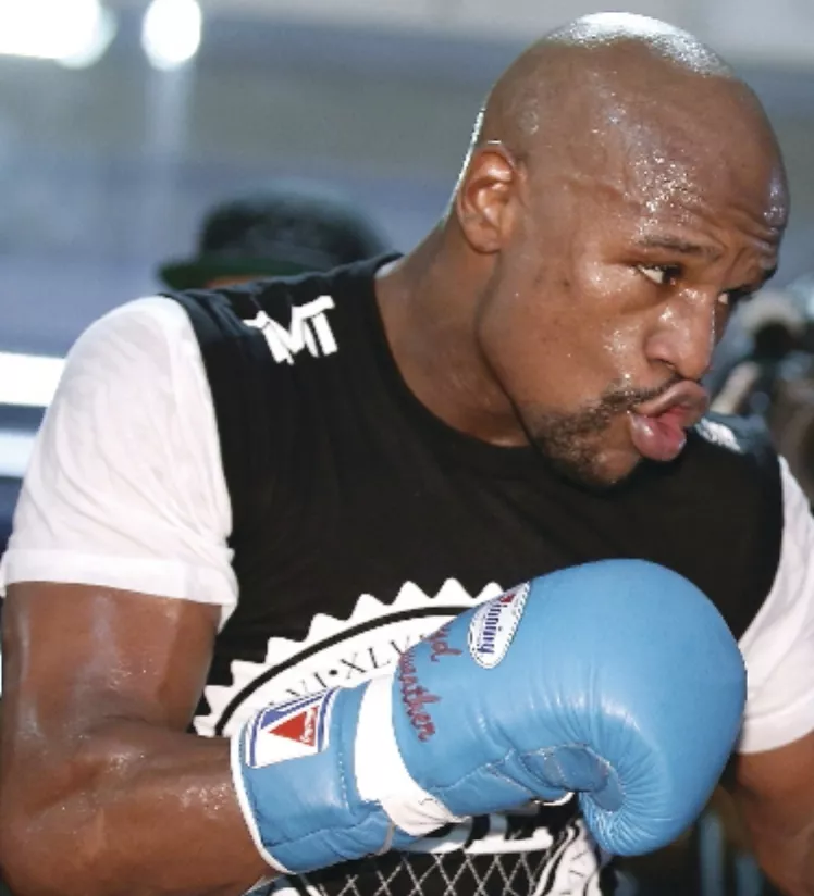 Floyd Mayweather Jr. Media Workout