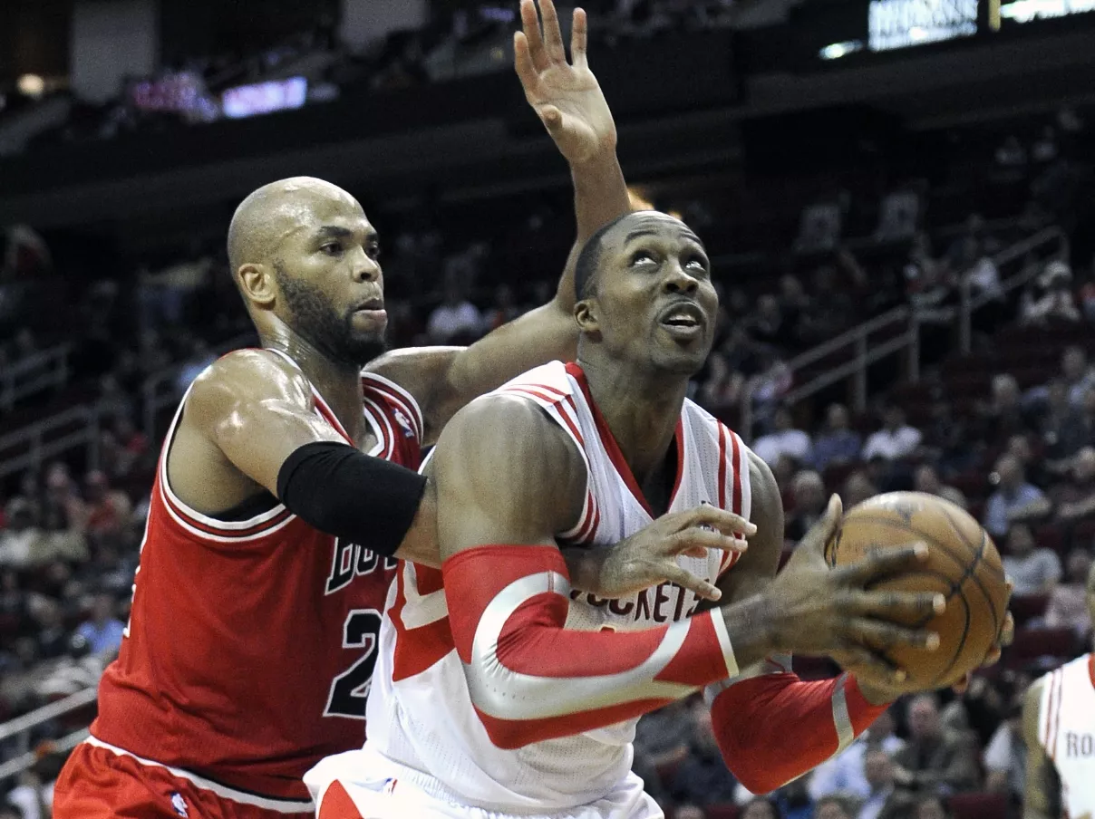 Dwight Howard, Taj Gibson Dwight Howard, Taj Gibson