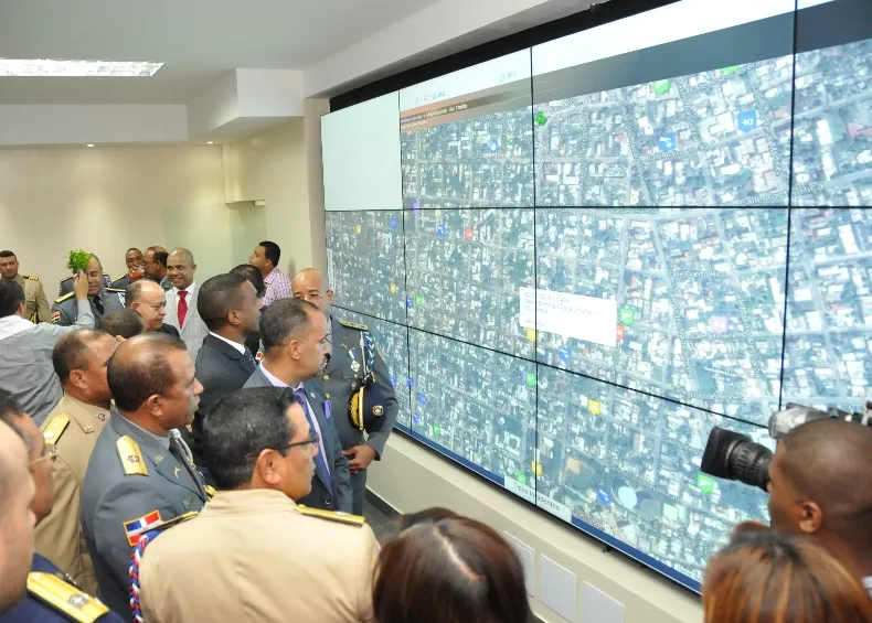 Centro de Control del Crimen en vivo