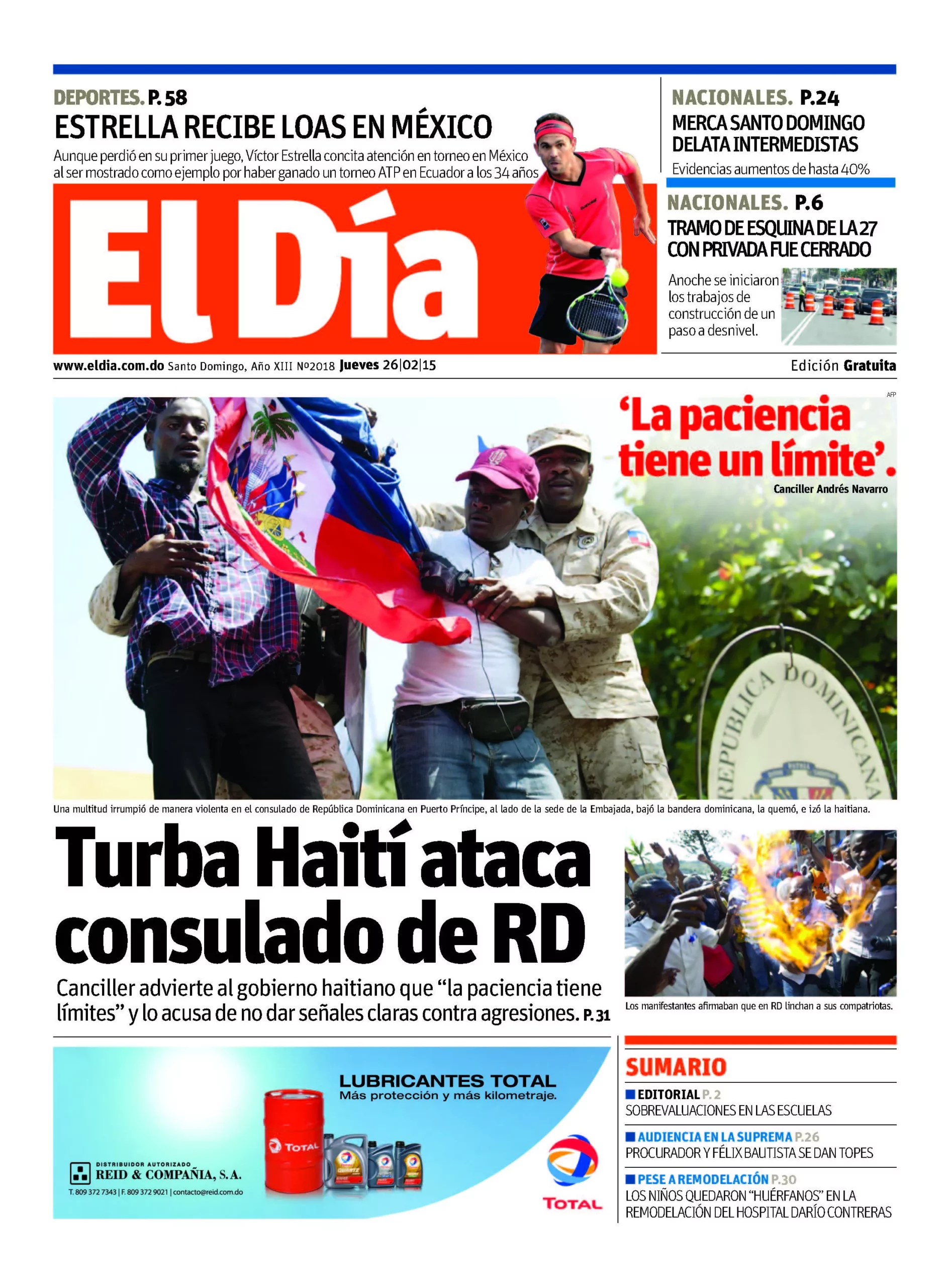 Portada impresa