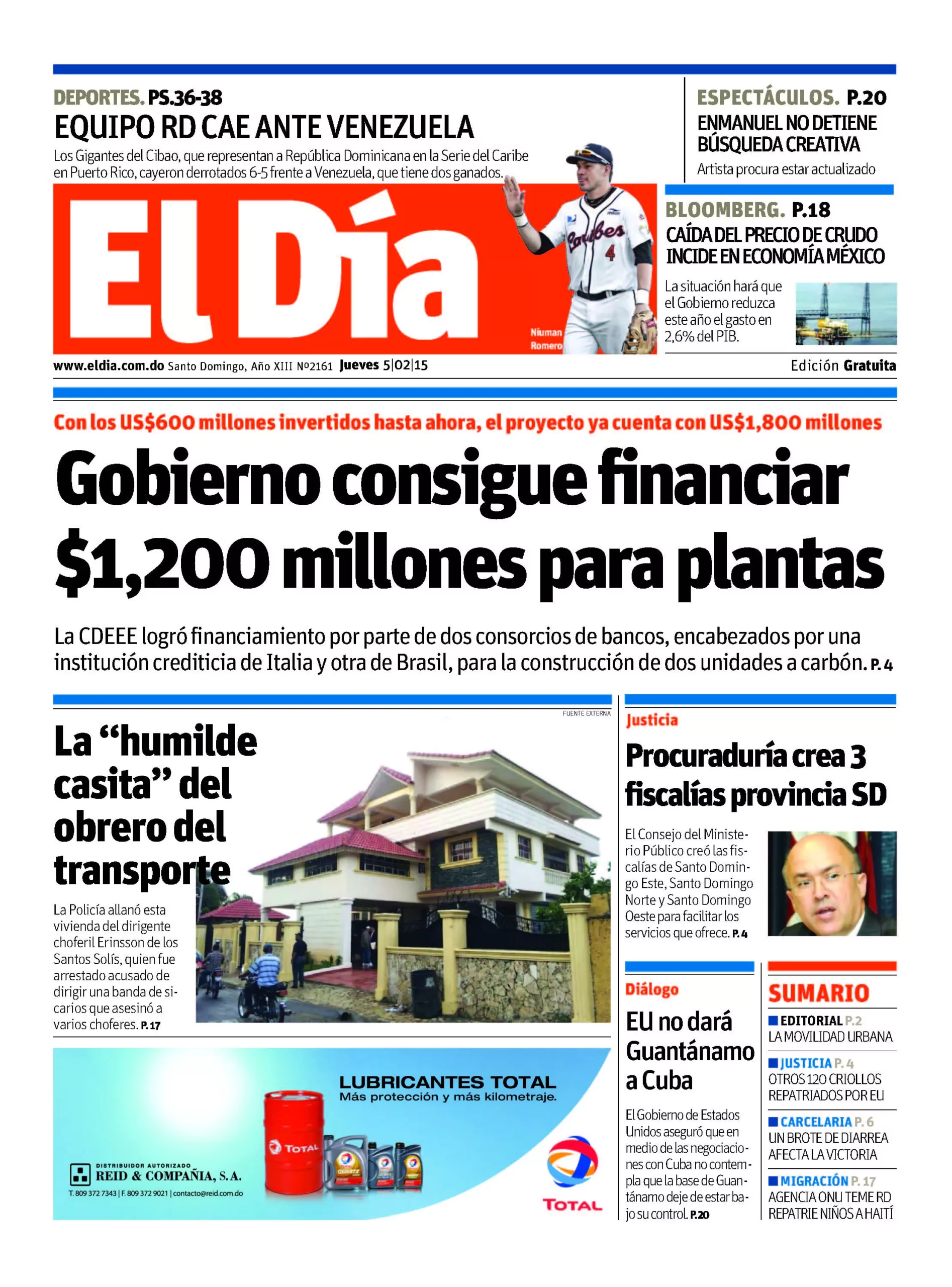Portada impresa
