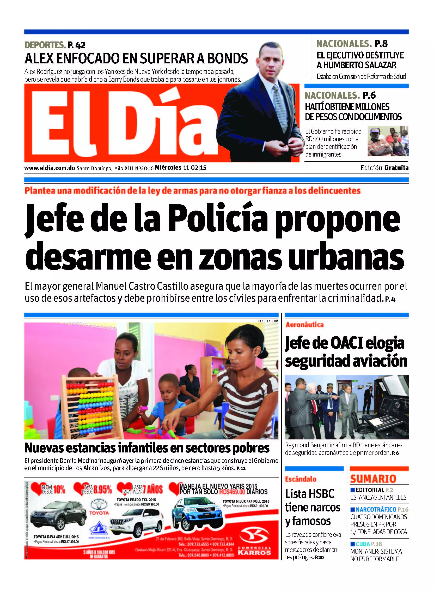 Portada impresa