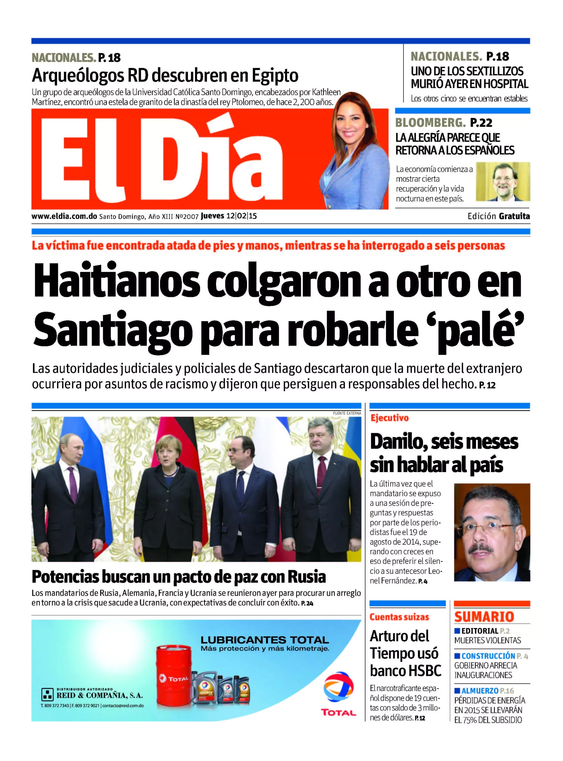 Portada impresa