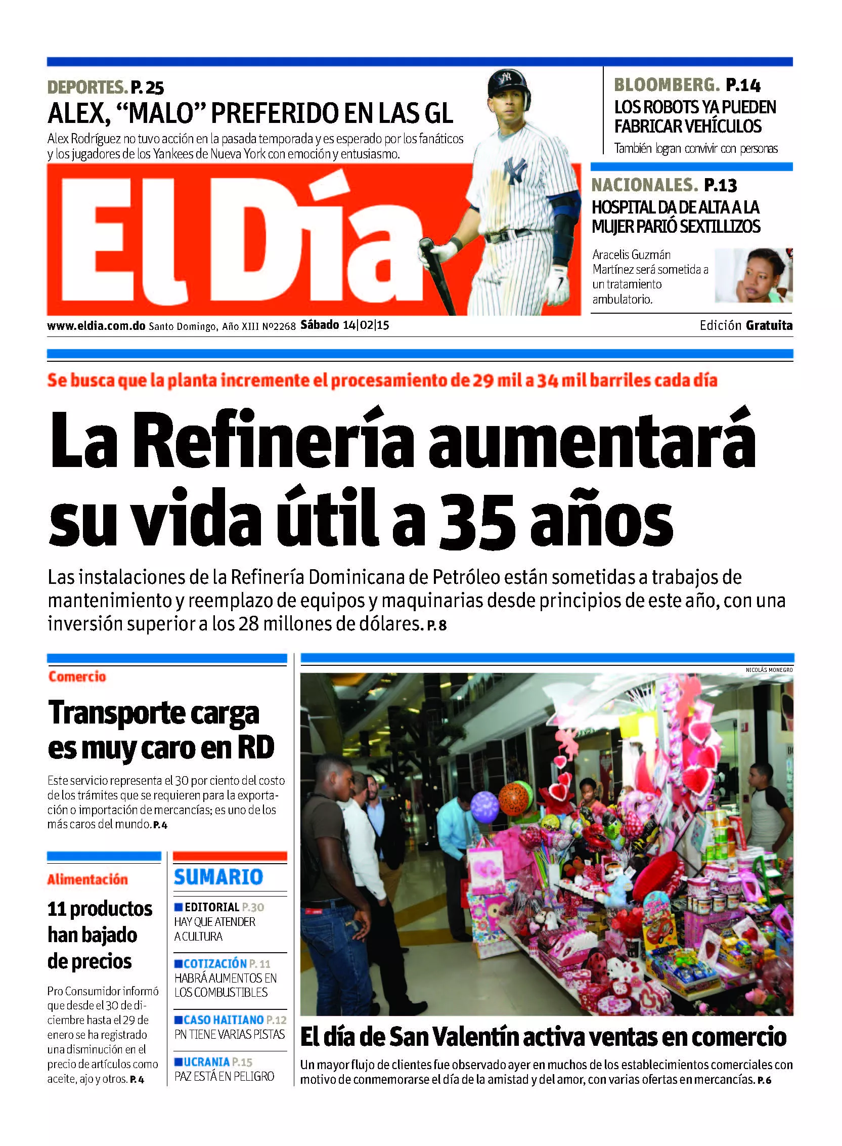 Portada impresa