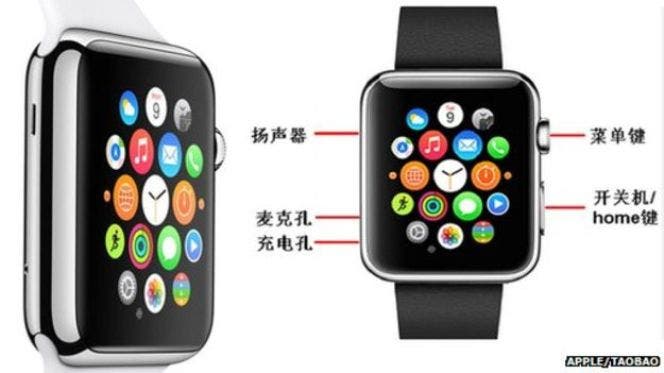 Las imitaciones chinas se adelantan al Apple Watch