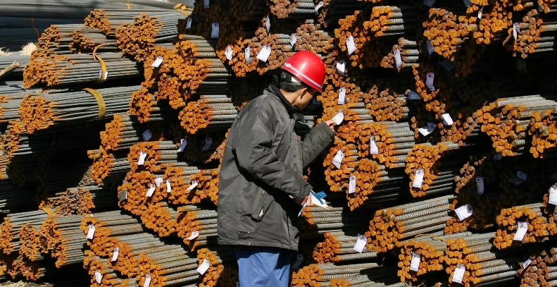 CHINA-METALS-STEEL-IRON