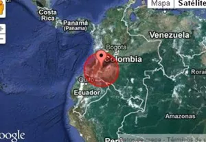 Un fuerte sismo de magnitud 6,6 sacude a Colombia