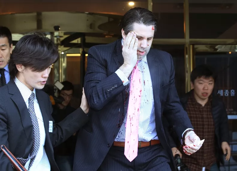 SKOREA-US-DIPLOMACY-AMBASSADOR-ATTACK