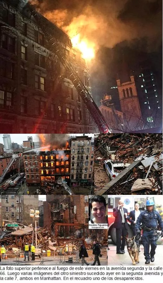 Cinco bomberos heridos en otro fuego ocurrido este viernes en Manhattan