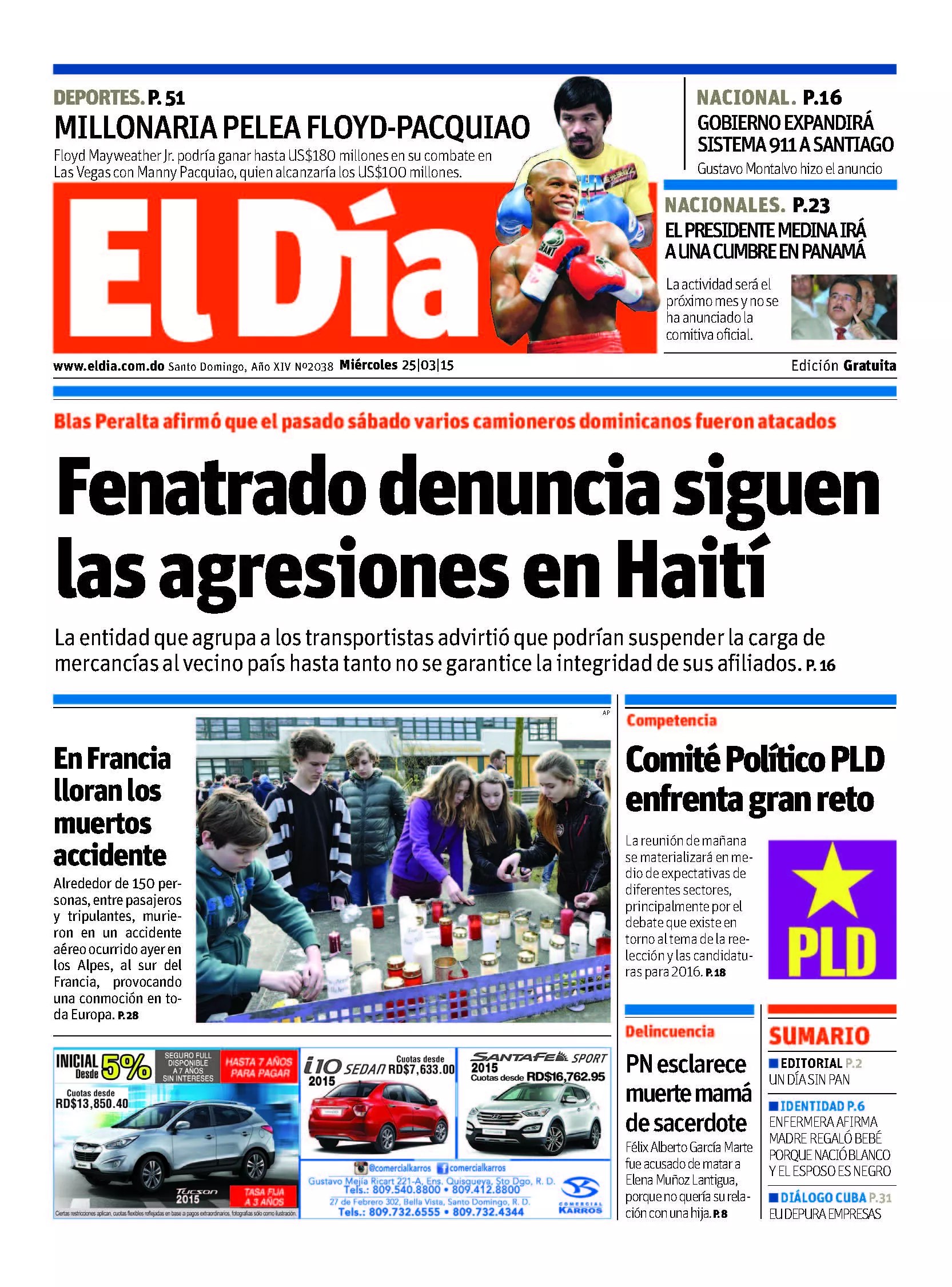 Portada impresa