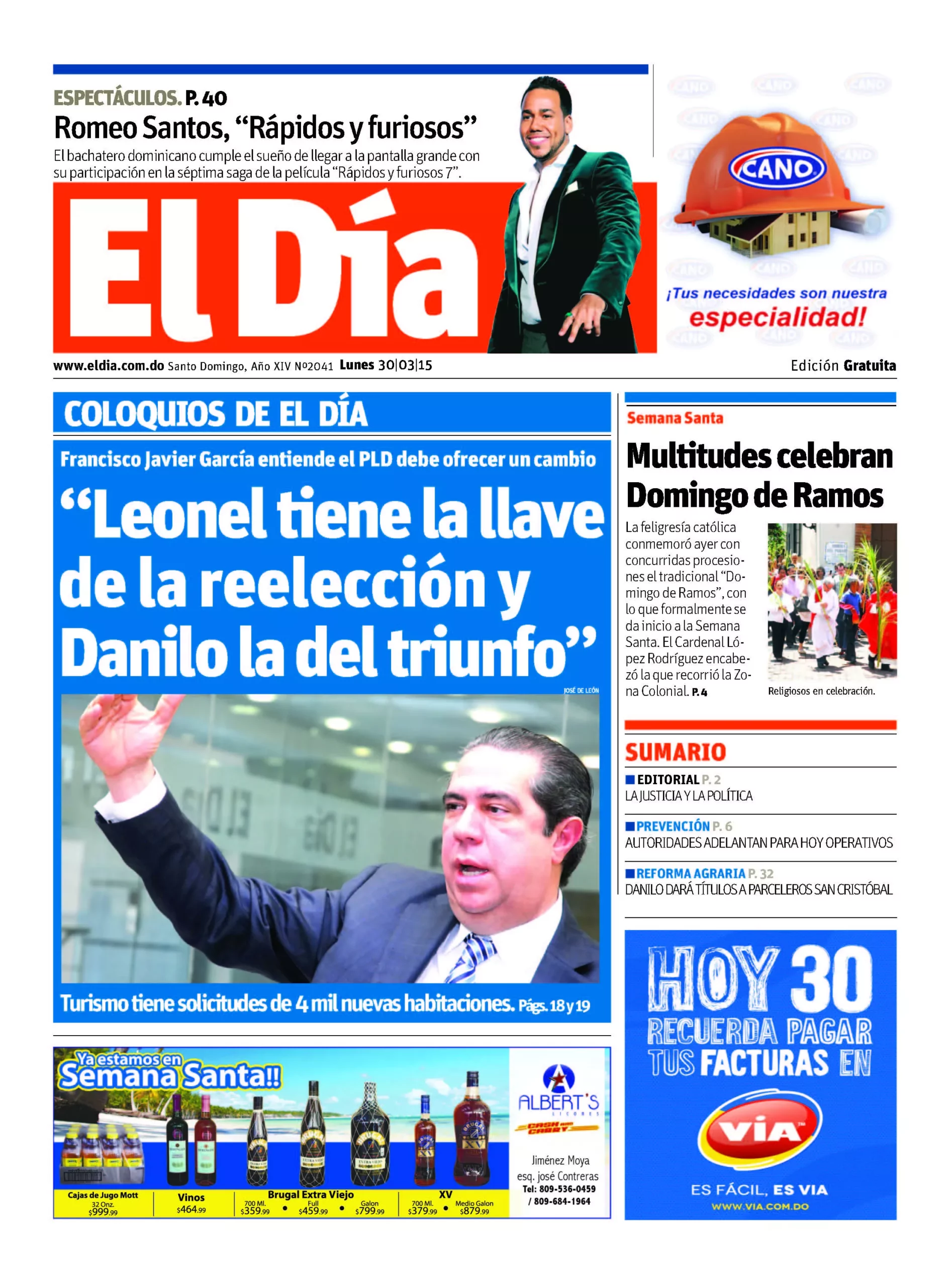 Portada impresa