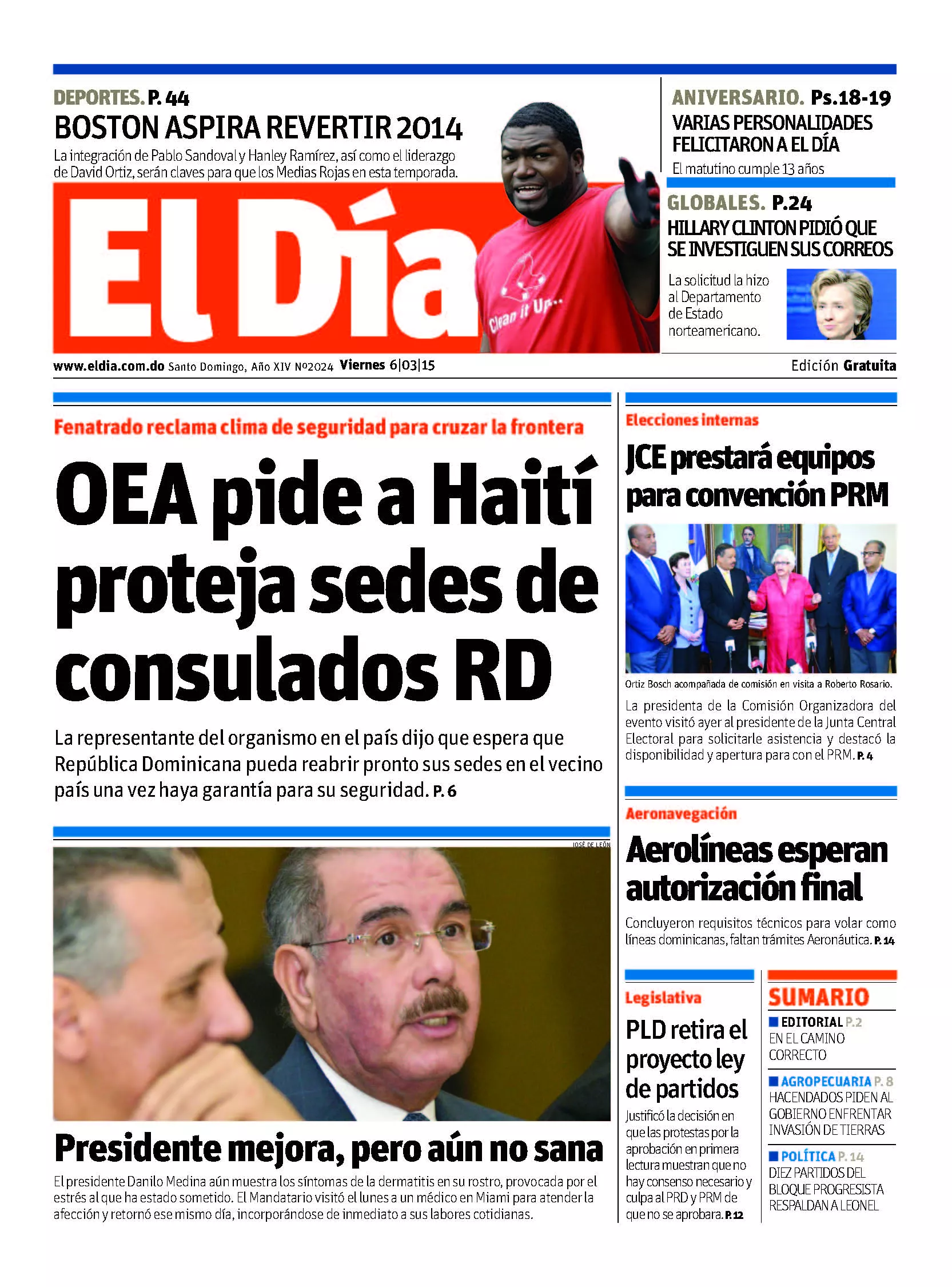 Portada impresa