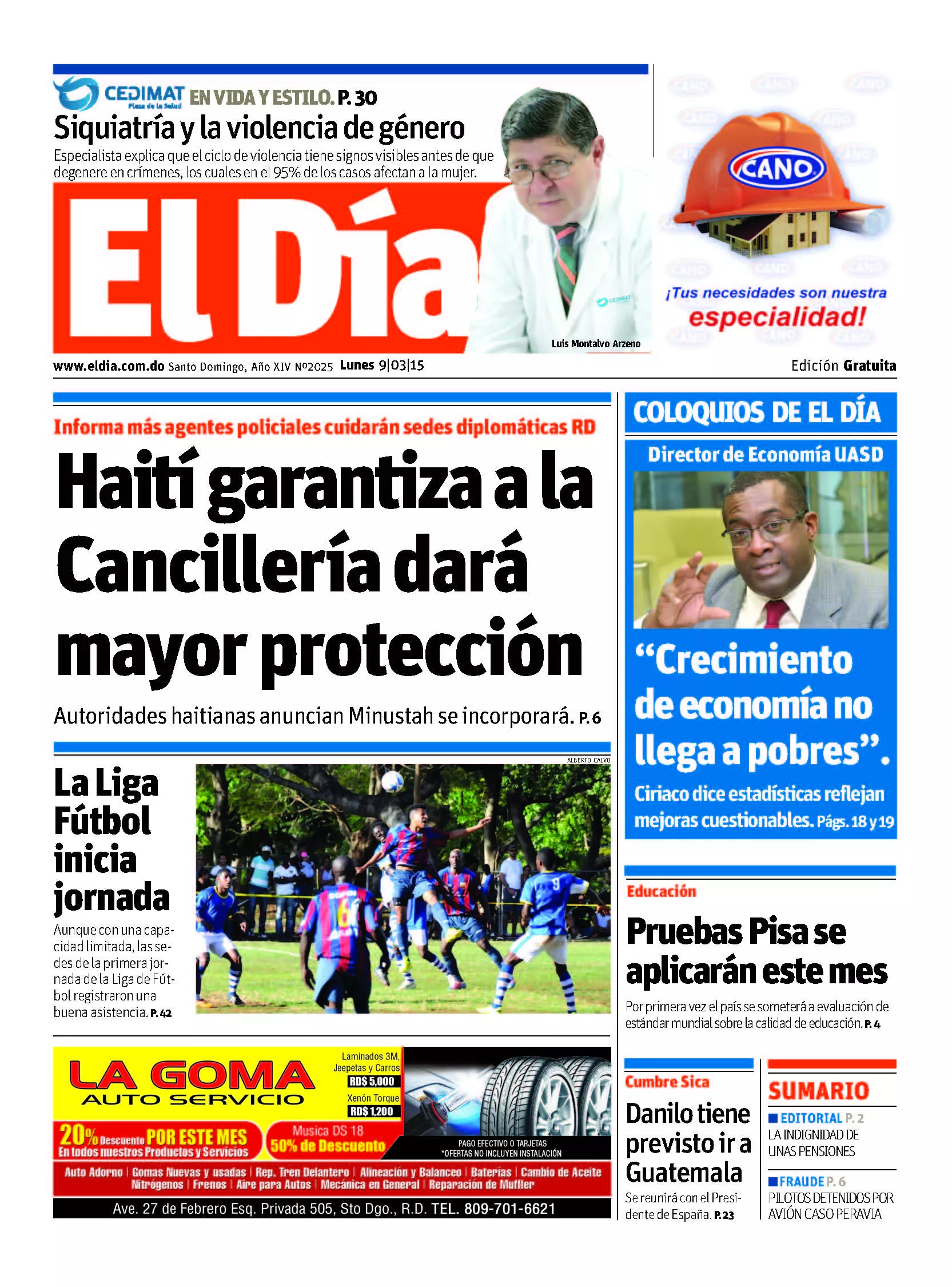 Portada impresa
