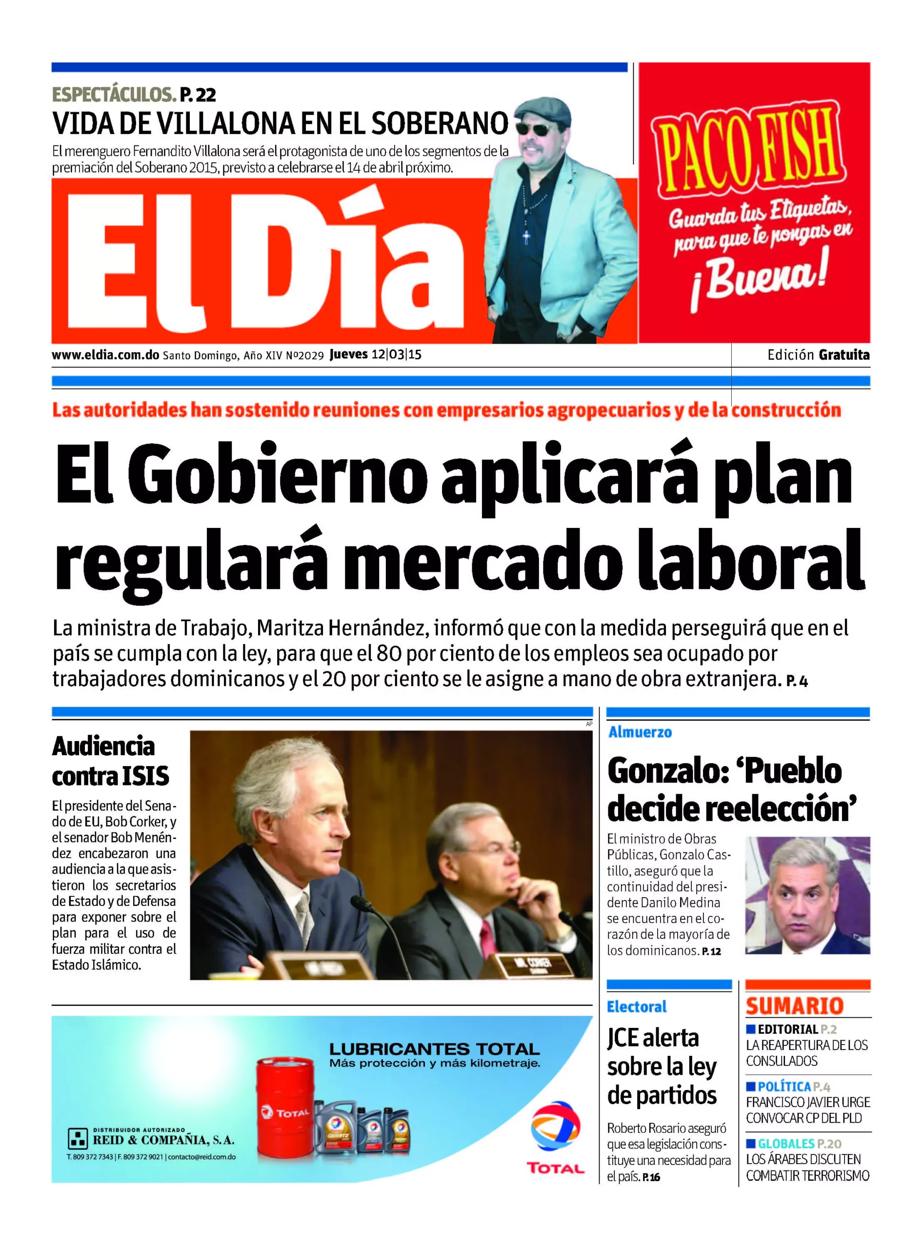 Portada impresa