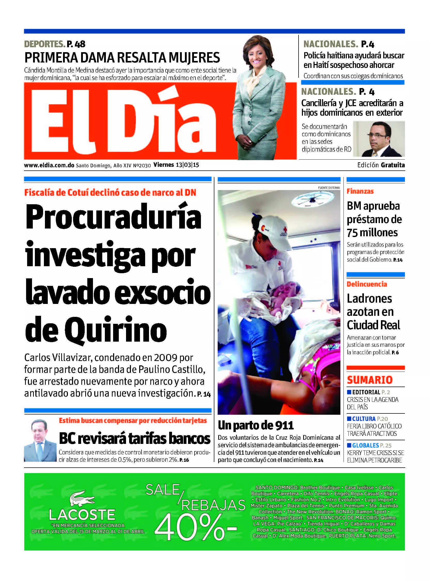 Portada impresa