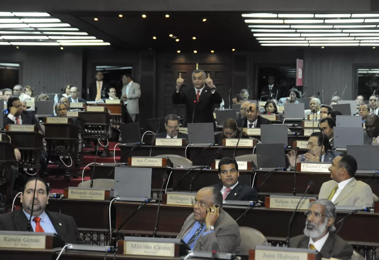 Sesión Deja Sobre La Mesa Tribunal Constituciónal.