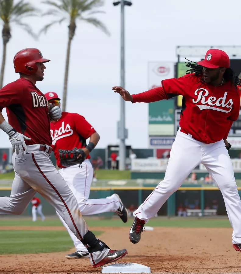 Johnny Cueto, David Peralta