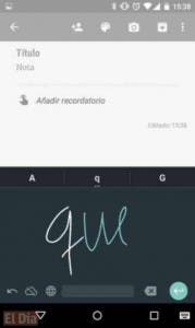 Google lanza Escritura a mano, un nuevo teclado virtual