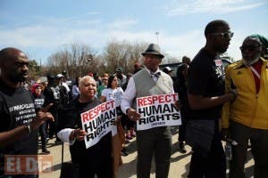 Arranca una marcha de Nueva York a Washington contra la brutalidad policial