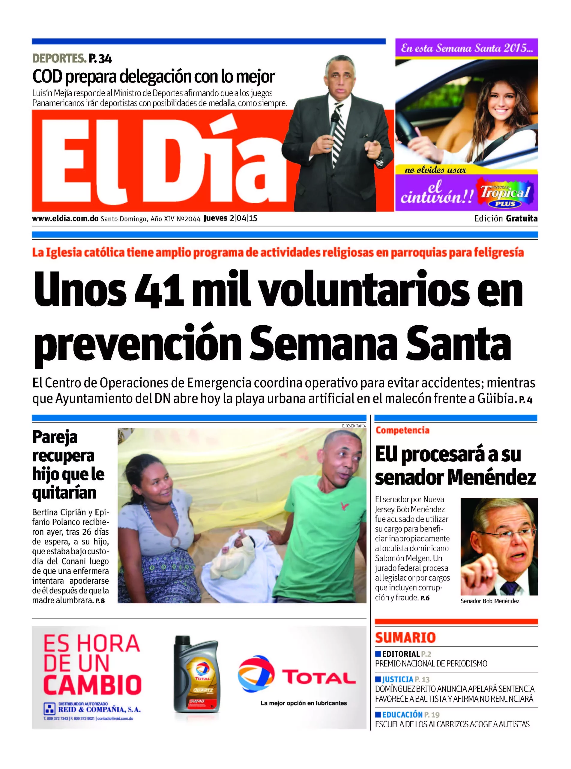 Portada impresa