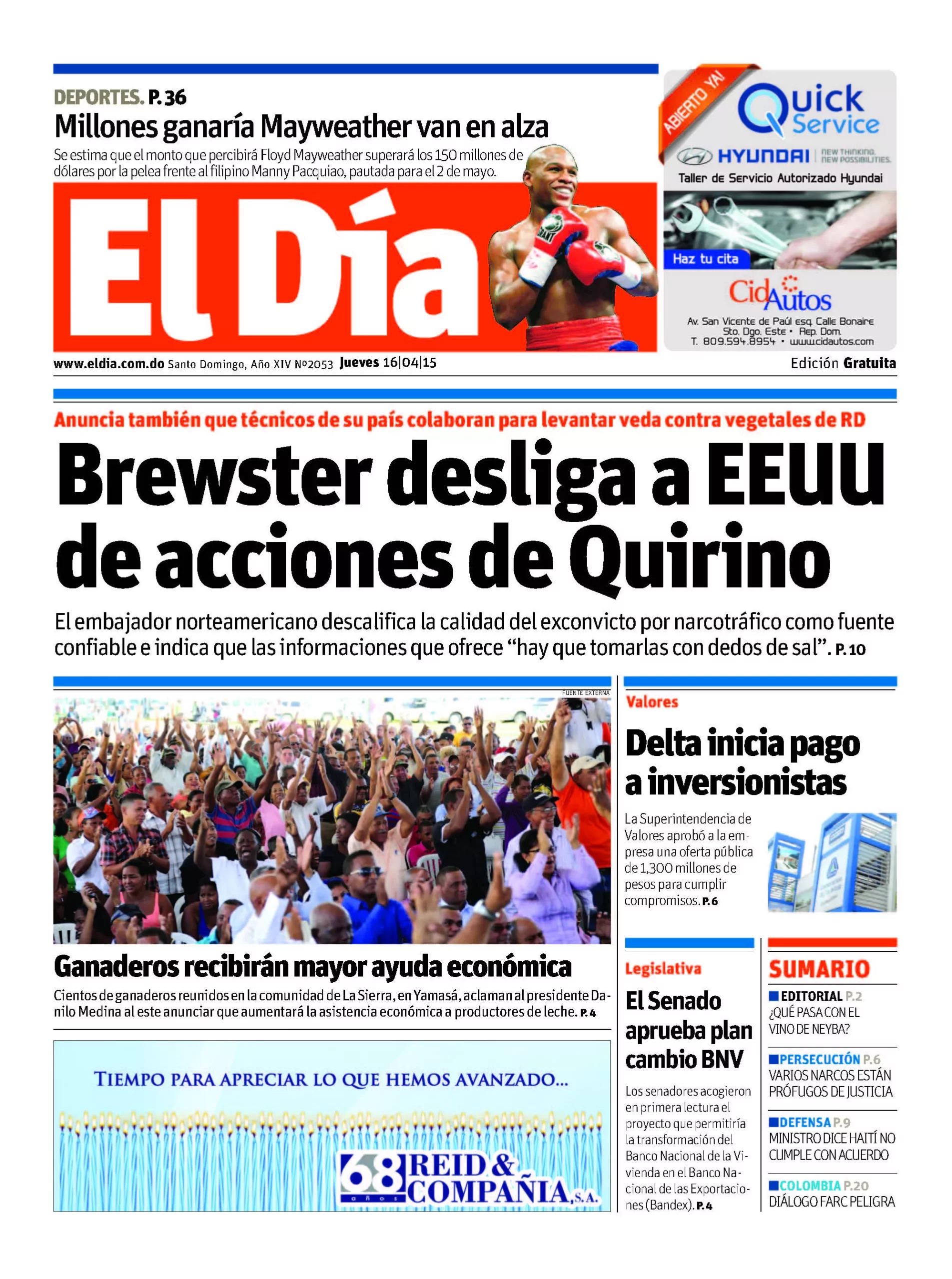 Portada impresa