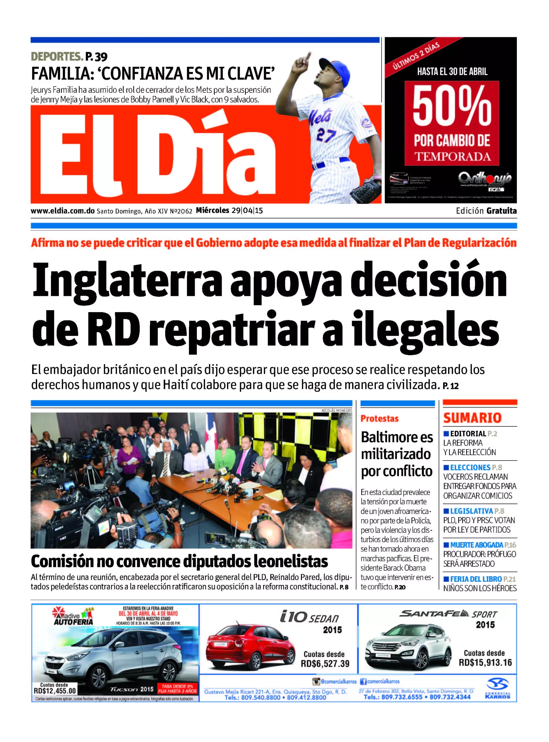 Portada impresa