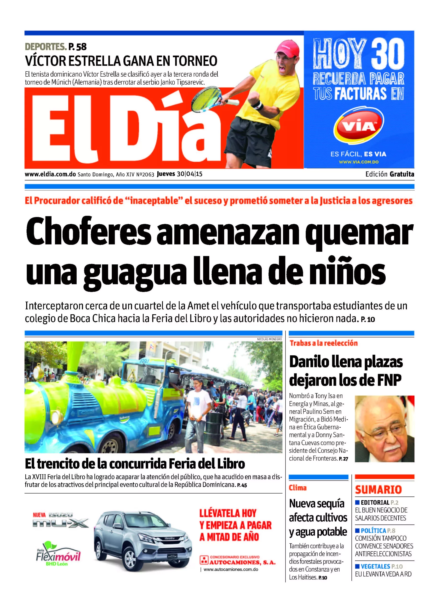 Portada impresa