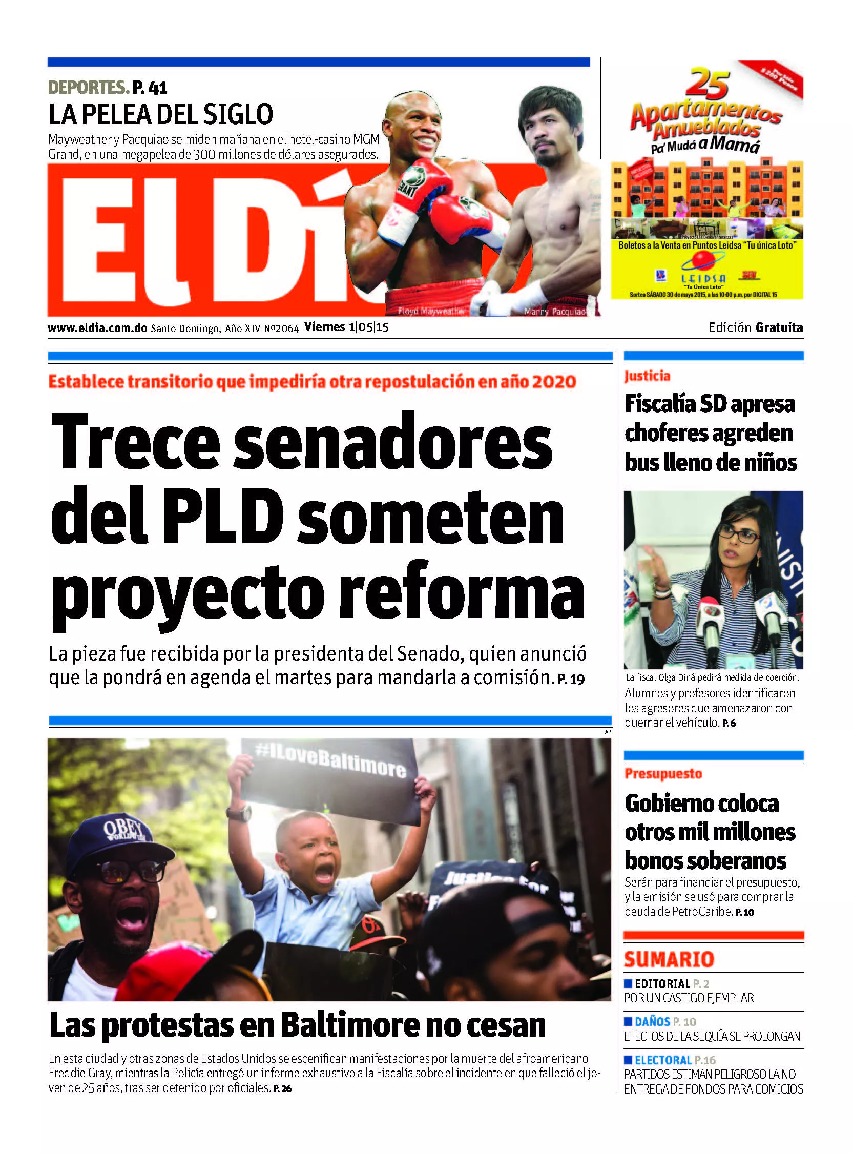 Portada impresa