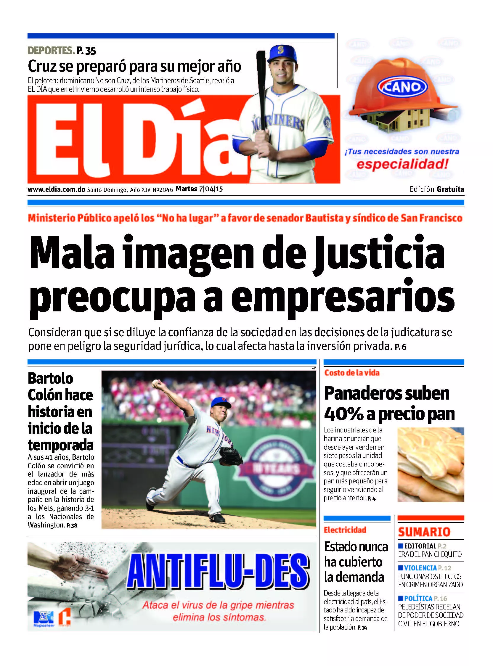 Portada impresa