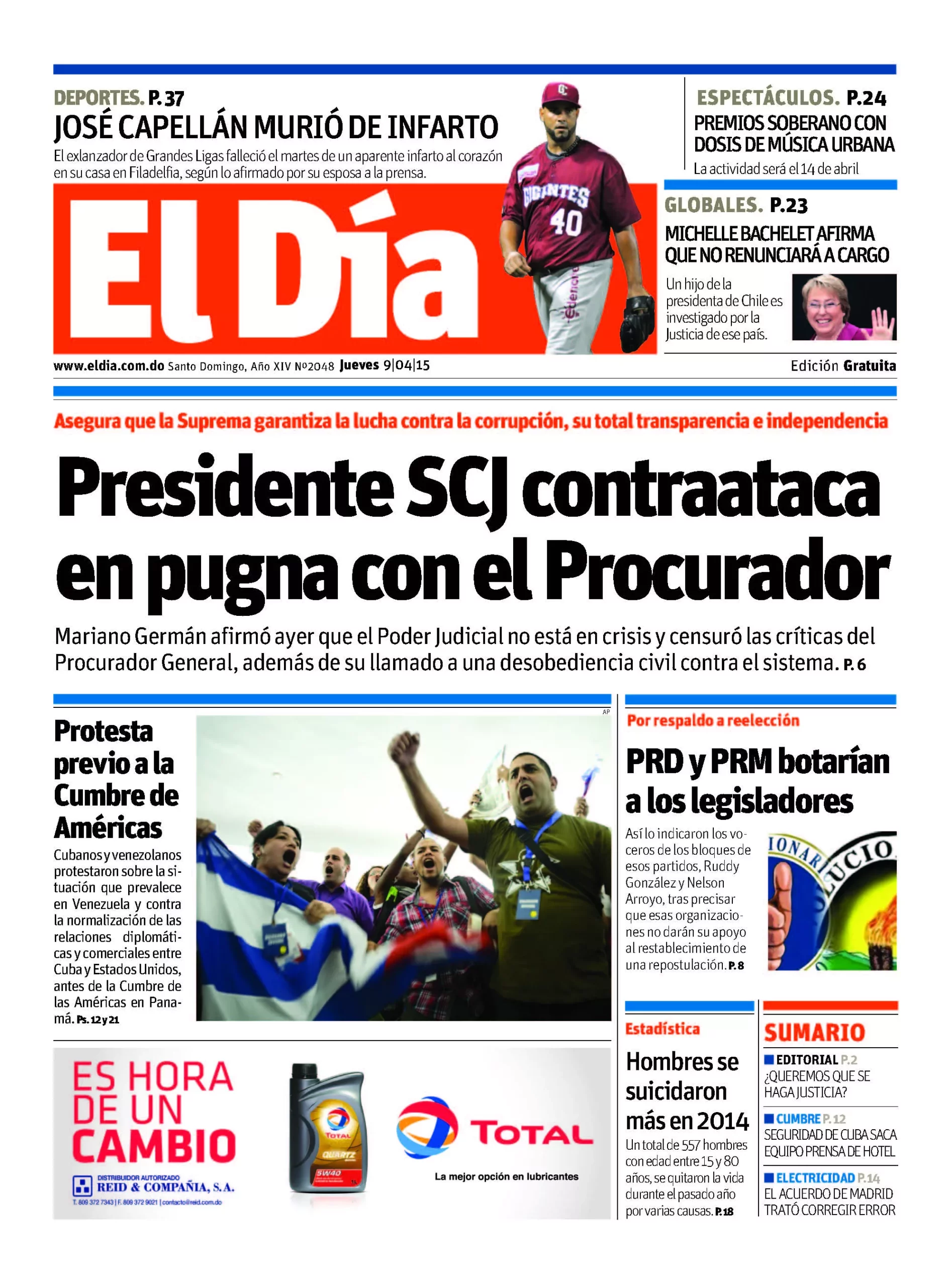 Portada impresa