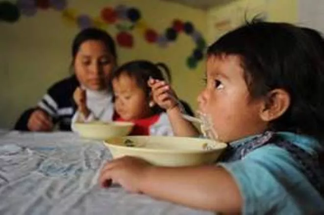 El 10 % de niños dominicanos padece desnutrición crónica