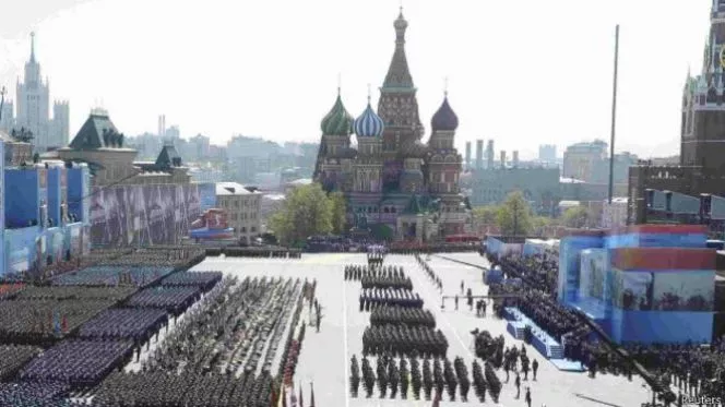 El gran desfile militar de Rusia boicoteado por Occidente