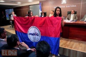 PNVC presenta nuevo nombre, logo y lema ante partidos y JCE