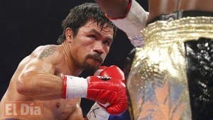 Pacquiao: “No quiero poner excusas… pero es difícil pelear con una mano”