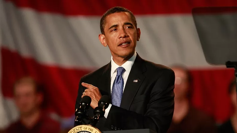 Barack Obama Holds Town Hall Meeting in Green Bay
