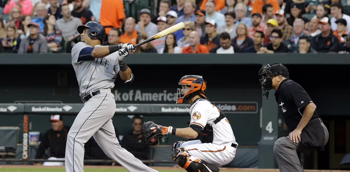Nelson Cruz, Caleb Joseph, John Hirschbeck
